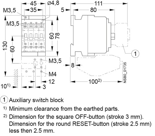 Контактор CES 9.10 (4 kW) 24V AC - фото 129171