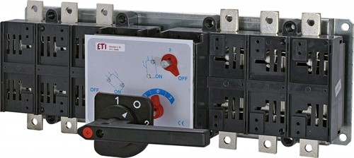 Переключатель нагрузки "1-0-2", 630A с выносной рукояткой, LA COH 3P 4/D - фото 129945