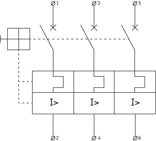 Автоматический выключатель защиты двигателя М05, УКРЕМ ВА-2005 - фото 134340