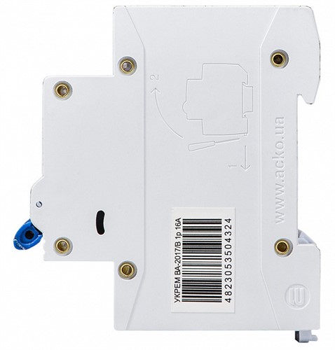 Автоматический выключатель 4А 1р, ВА-2017/B АСКО УКРЕМ - фото 134778