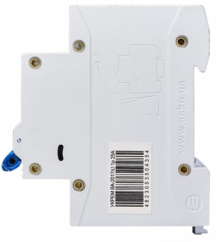 Автоматический выключатель 32А 1р, ВА-2017/D АСКО УКРЕМ - фото 135025