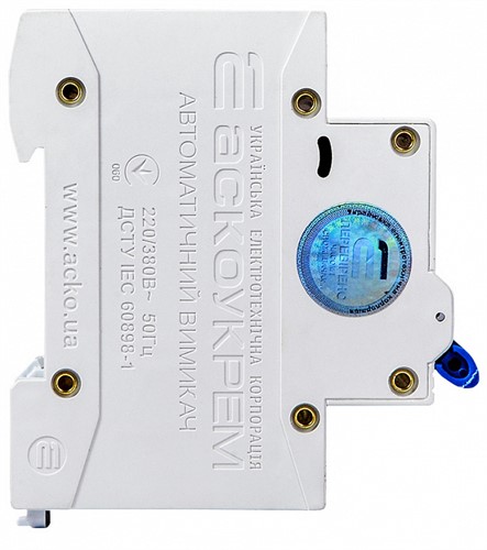 Автоматический выключатель 32А 1р, ВА-2017/D АСКО УКРЕМ - фото 135026