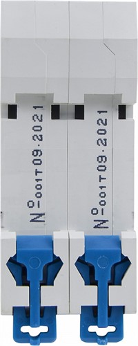 Модульный автоматический выключатель 4А 2р, B, 6kА, UTrust - фото 135240