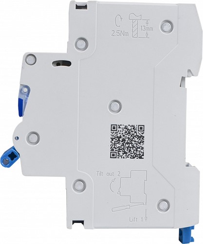 Модульный автоматический выключатель 3А 3р, B, 6kА, UTrust - фото 135323