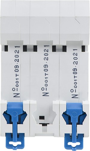 Модульный автоматический выключатель 10А 3р, D, 6kА, UTrust - фото 135861