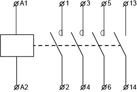 Пускатель ПМ 0-12-10 F7 110В (LC1-K1210) - фото 137535