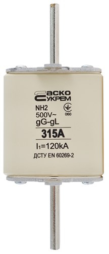 Предохранитель ножевой с плавкой вставкой NH2 315A gG - фото 138214