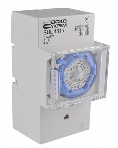 Таймер суточный электромеханический SUL-181h - фото 139817