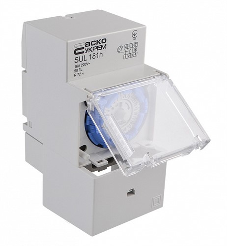 Таймер суточный электромеханический SUL-181h - фото 139821