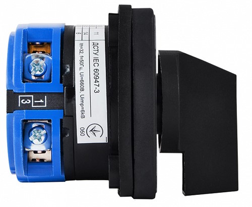 Переключатель пакетный 0-1, 2 полюса 32A/1.822, ПКП SBI - фото 140136