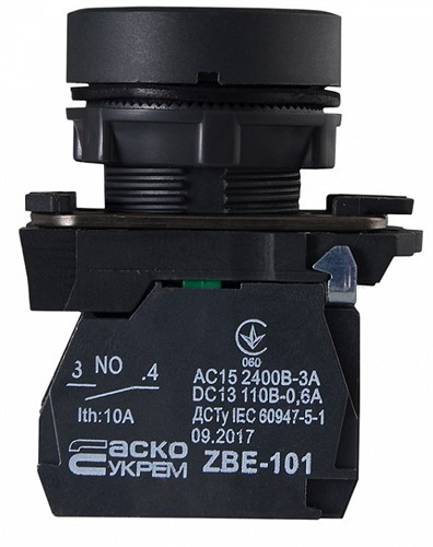 Кнопка Старт черная, TB5-AA3351 - фото 141709