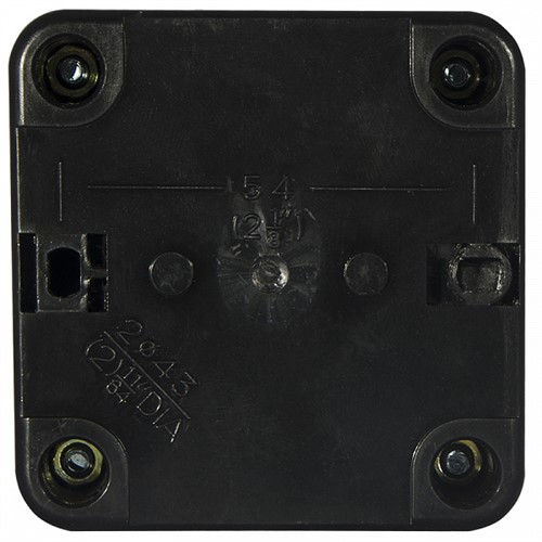 Пост одноместный 2-позиционный переключатель с ключом XAL-B142Н29 - фото 142086