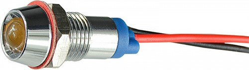 Сигнальная арматура желтая, 24V AC/DC, AС22C-8 - фото 142846