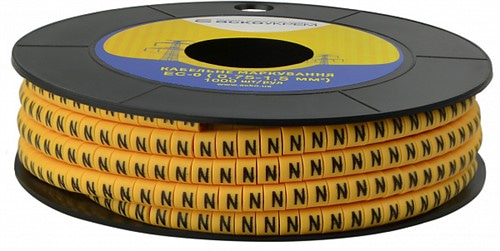 Маркировка 'N' на провод 0,75-1,5 кв.мм, EC-0 - фото 144772