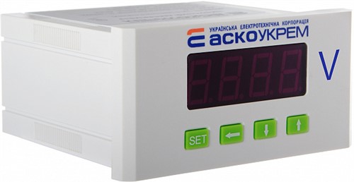 AС цифровой вольтметр 600В 96х48 модель ЦВ-5 - фото 145999