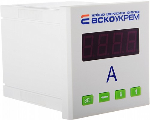 AС цифровой амперметр 5А 72х72 модель ЦА-7 - фото 146015