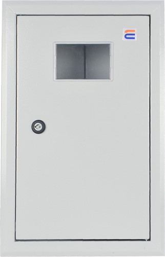 Корпус учета металлический 12 модулей 1ф счетчик, встроенный IP31, серии UBox - фото 146835