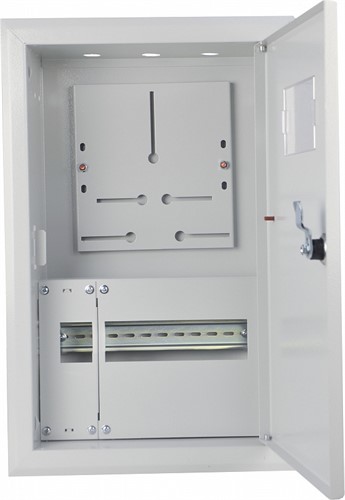 Корпус учета металлический 12 модулей 1ф счетчик, встроенный IP31, серии UBox - фото 146836