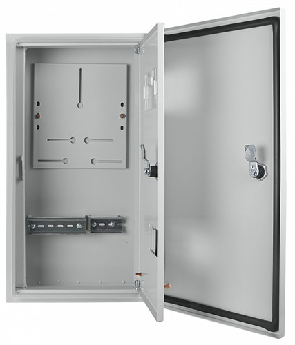 Корпус учета металлический 9 модулей 3ф счетчик, навесной IP54, серии UBox - фото 146866