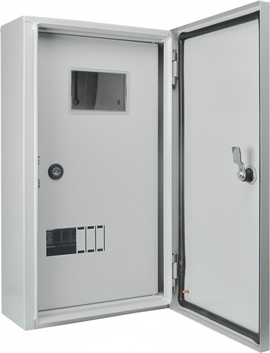 Корпус учета металлический 9 модулей 3ф счетчик, навесной IP54, серии UBox - фото 146867
