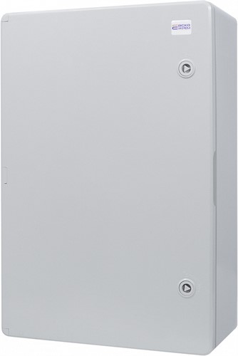 Корпус из АБС-пластика, ударопрочный, с монтажной панелью, непрозрачная дверца, 40*60*20, IP65, серии UBox - фото 146996