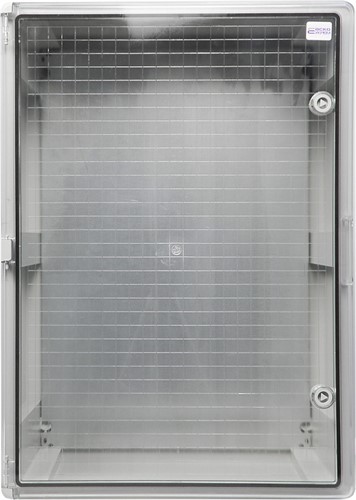 Корпус из АБС-пластика, ударопрочный, с монтажной панелью, прозрачная дверца, 50*70*25, IP65, серии UBox - фото 147043