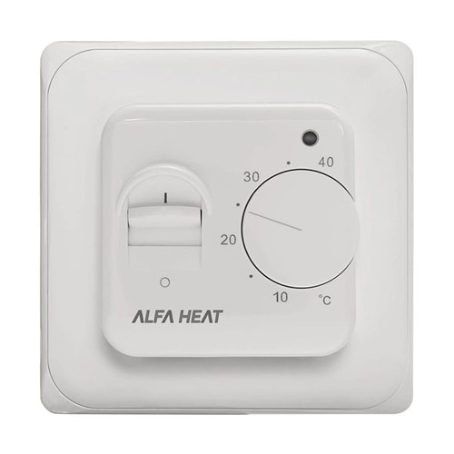 Терморегулятор механический для теплого пола Alfa Heat MEX - фото 150775