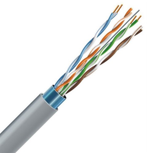 Кабель компьютерный Cat. 6 F/UTP 4x2x23 AWG (К), экранированный, ЗЗЦМ - фото 151836