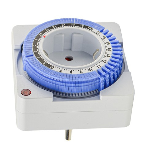 Таймер в розетку, суточный, 16А, URate STD-24 Аско - фото 152041