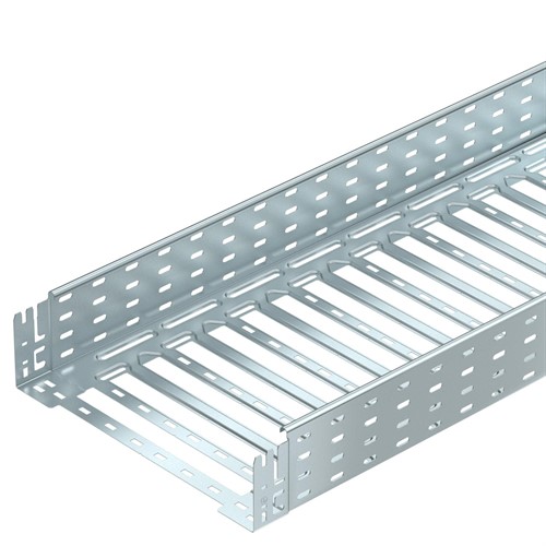Лоток перфорированный 110х400х3050 мм, MKSM (1мм), FS (18-22 мкм) - фото 152435
