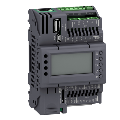 Контроллер M172P с дисплеем, 18 входов/выходов, Ethernet, 2 RS485, 2 SSR - фото 154052