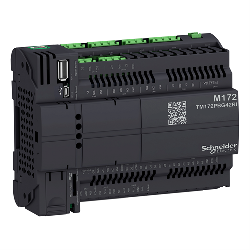 Контроллер M172 продуктивный без дисплея, 42 входа/выхода, Ethernet, 2 RS485 с изоляцией - фото 158571