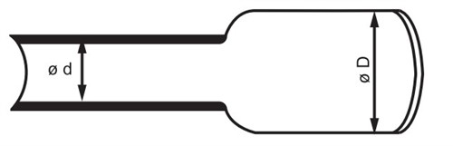 Термоусадочная трубка 10,0/5,0 прозрачная (бухта 100м), Аско - фото 159949