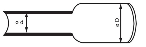 Термоусадочная трубка 16,0/8,0 прозрачная (бухта 100м), Аско - фото 159953