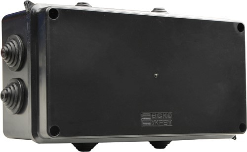 Распределительная коробка 200х100х70 мм, черный, UAtmo Jet Black - фото 160001
