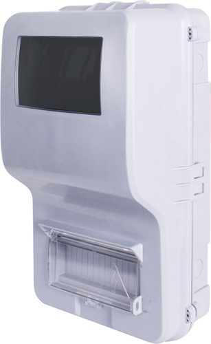 Корпус навесной под трехфазный счетчик + 7 модулей, пластик, IP54, e.plbox.stand.n.f3.7 Enext - фото 160254