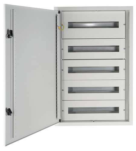 Щит металлический на 100 модулей, встраиваемый, e.mbox.industrial.w.100z ENEXT CPR824 - фото 160514