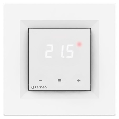 Терморегулятор сенсорный terneo s, белый - фото 162160