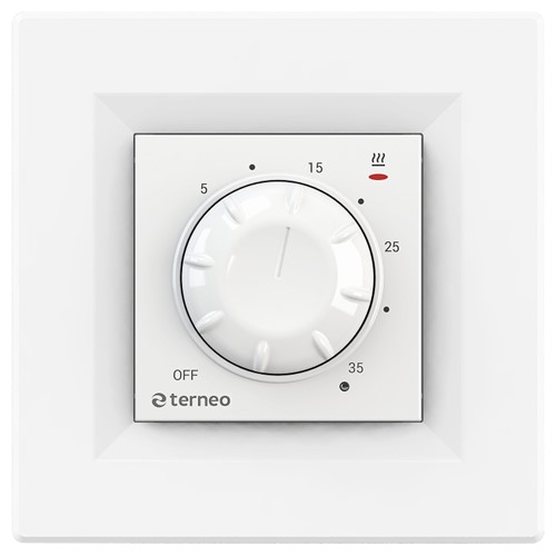 Термостат для конвекторов terneo rol, белый - фото 162203
