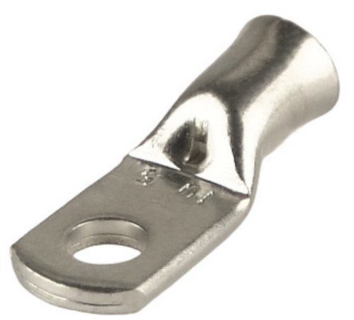 Наконечник 6 мм кв под пайку, болт М4, луженая медь, SCB-6-4 АСКО - фото 162216