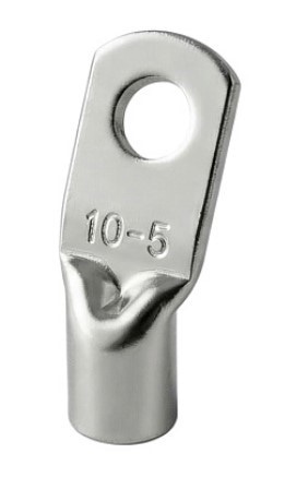 Наконечник угловой (45 градусов) 10 мм кв под пайку, луженая медь, SKT45-10-5 АСКО - фото 162461