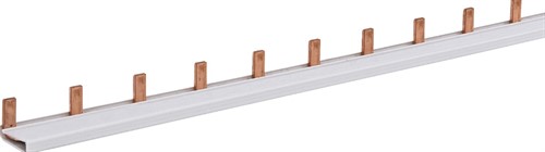 Гребенка для держателей предохранителя EFD 22, однополюсная, штырь, 1 метр, 28 мод., IZS 50/1F/28 - фото 162855