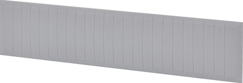 Полоса-заглушка для щитов ECH, 12 модулей, серый, MP-ECH ETI - фото 162902