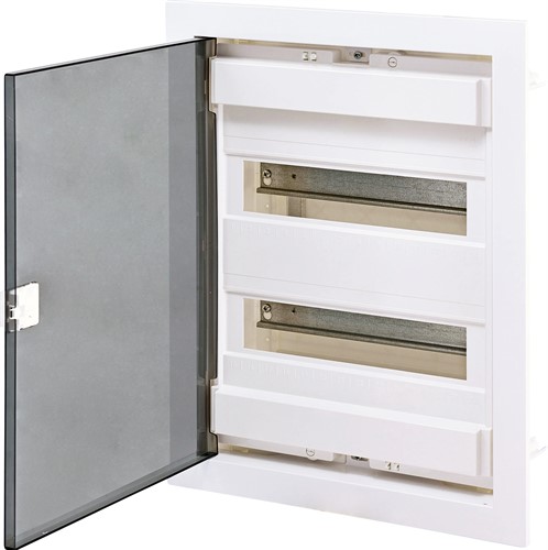 Щит электрический на 24 модуля, черная дверца, внутренний, ECG28 PT ETI 1101181 - фото 162911