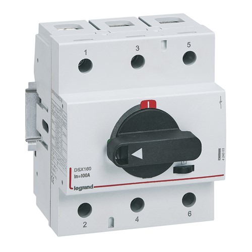 Выключатель-разъединитель 100 А, 3 фазы, DSX SD Legrand - фото 163273