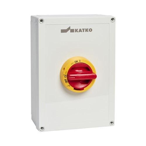 Выключатель безопасности 100А AC23 / 100A AC-23, 690В, (55 кВт) в защитном корпусе IP66 - фото 163436