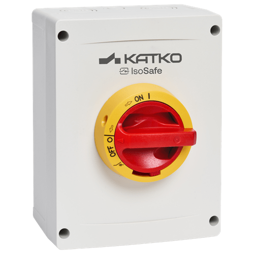 Выключатель безопасности 63А AC22 / 80A AC-23, 690В, (37 кВт) в защитном корпусе IP66 - фото 163463