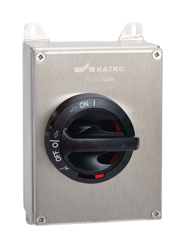 Выключатель безопасности взрывозащищённый 40 А AC22 400/415В, (22 кВт) в алюминиевом корпусе IP66 - фото 163471