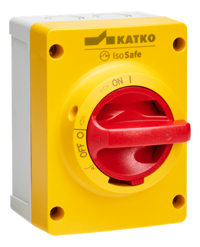 Выключатель безопасности 10А AC23 / 20A AC-21, 690В, (7,5 кВт) в защитном корпусе IP66 - фото 163473