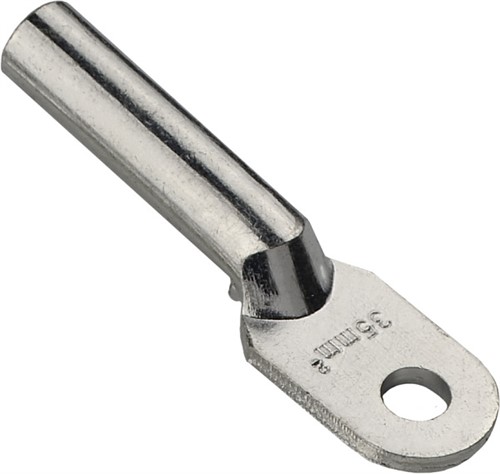 Наконечник без изоляции 35мм кв под болт 8мм, медный луженый, DТ-35-8 - фото 165708